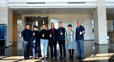 銘品裝飾董事長張一良一行蒞臨偉星新材參觀交流